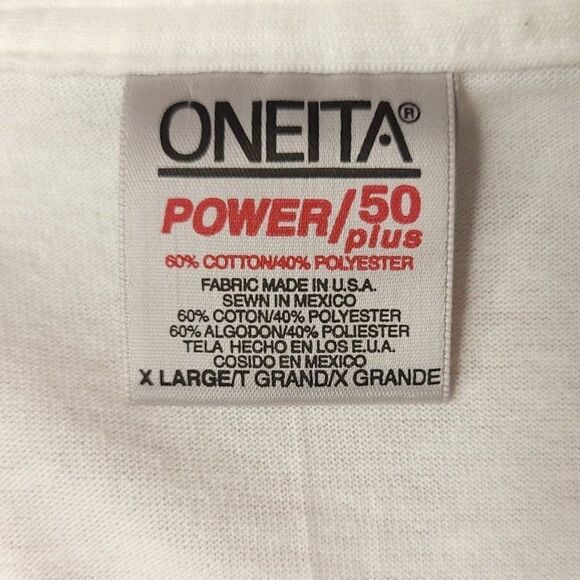 Out Of The Rock T Shirt Vintage 90s National Energy Foundation Mining OOTR XL - Picture 5 of 6